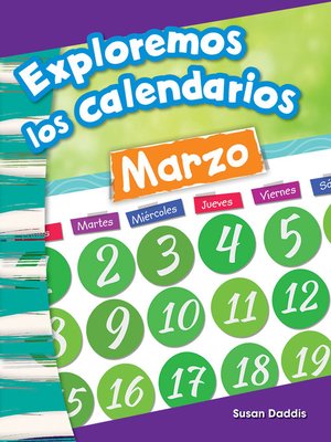 cover image of Exploremos los calendarios Read-Along eBook